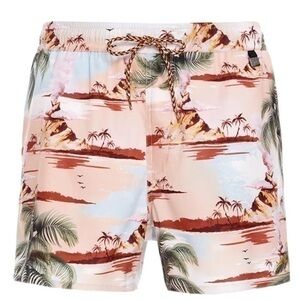 🆕Agua Bendita Luau Mens trunks 32